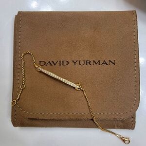 David Yurman diamond line bracelet